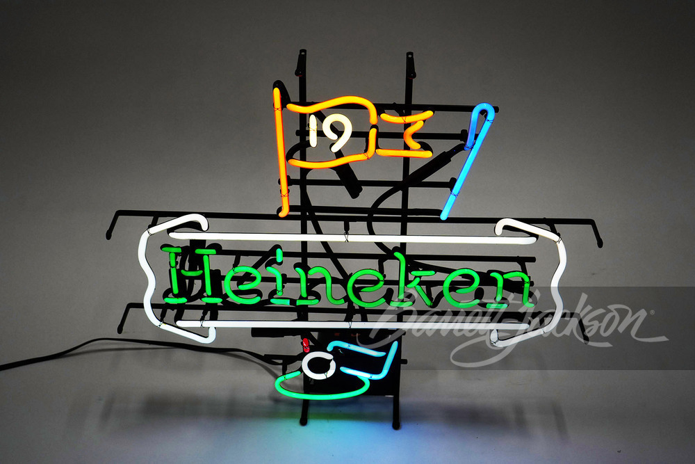 HEINEKEN BEER GOLF MOTIF NEON SIGN