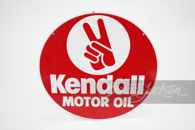 VINTAGE KENDALL MOTOR OIL TIN SIGN