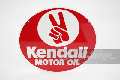 VINTAGE KENDALL MOTOR OIL TIN SIGN - 2