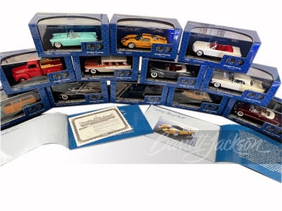 "GREATEST FORDS EVER PRODUCED" DIE-CAST SCALE-MODEL CAR SET