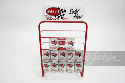 1960S AMALIE PRO RACING OIL DISPLAY RACK