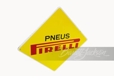 1960S-70S PNEUS PIRELLI (PIRELLI TIRES) PORCELAIN SIGN