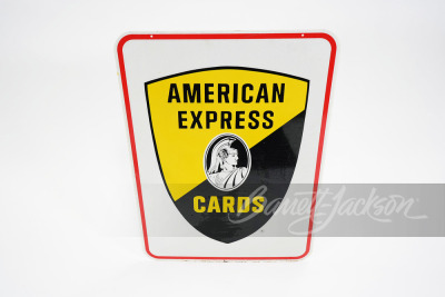 AMERICAN EXPRESS CREDIT CARDS TIN SIGN