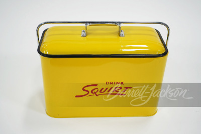 1950S SQUIRT SODA METAL COOLER - 2