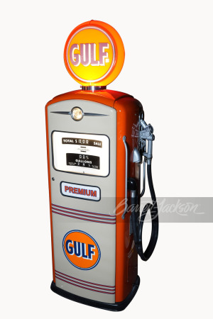 1940S GULF OIL BENNETT MODEL #656 GAS PUMP