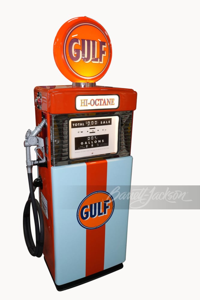 LATE 1950S GULF OIL WAYNE MODEL #505 GAS PUMP