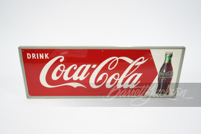 1952 COCA-COLA TIN SIGN