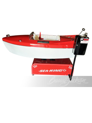 1950S SEA KING SPEED BOAT COIN-OPERATED KIDDIE RIDE