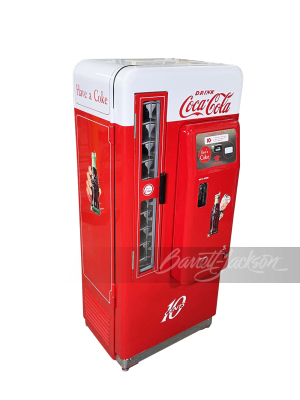 1950S COCA-COLA CAVALIER 72 COIN-OPERATED SODA MACHINE