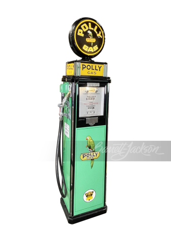 1935 POLLY OIL GASOLINE BENNETT MODEL #76 GAS PUMP