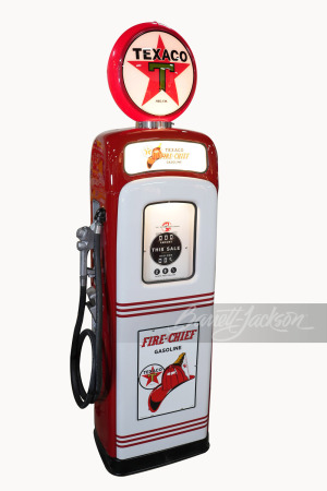 LATE 1940S TEXACO FIRE CHIEF GASOLINE MS80 GAS PUMP