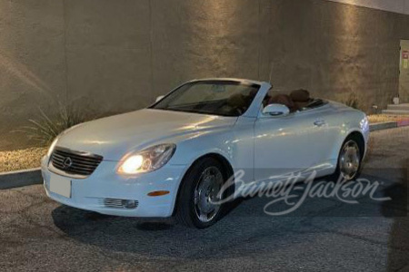 2002 LEXUS SC430 CONVERTIBLE