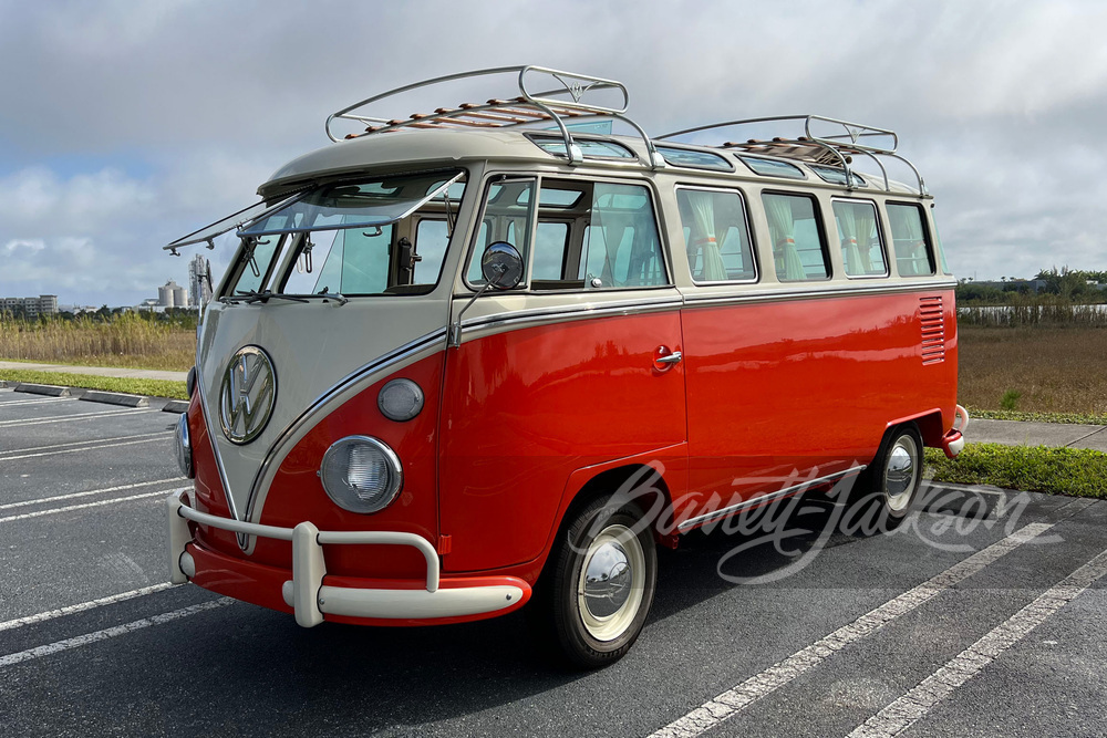 フォルクスワーゲン クローズコンバーチブル Lot 799.2 1967 VOLKSWAGEN 23-WINDOW MICROBUS RE-CREATION