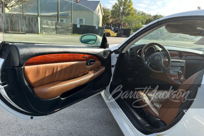 2002 LEXUS SC430 CONVERTIBLE - 4