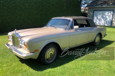 1986 ROLLS-ROYCE CORNICHE II CONVERTIBLE