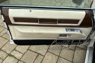 1976 CADILLAC ELDORADO CONVERTIBLE - 7