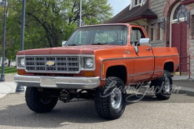 Lot 348 1977 CHEVROLET K10 CUSTOM PICKUP | Barrett-Jackson