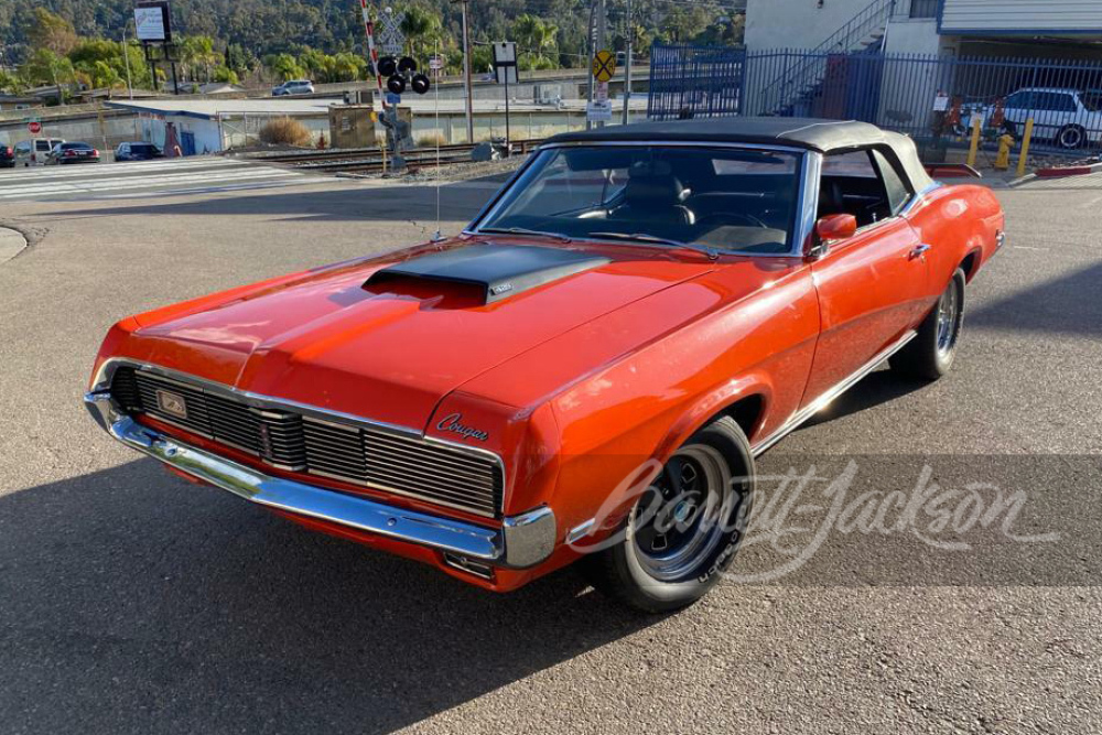 1969 MERCURY COUGAR CUSTOM CONVERTIBLE