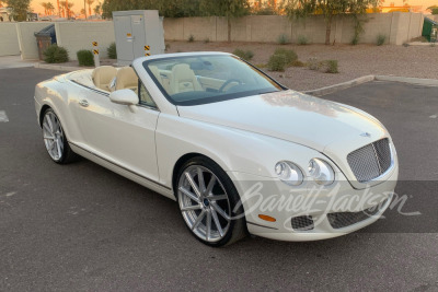 2008 BENTLEY CONTINENTAL GTC CONVERTIBLE