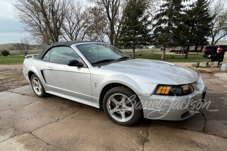 2001 FORD MUSTANG SVT COBRA CONVERTIBLE