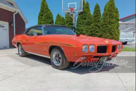 1970 PONTIAC GTO CONVERTIBLE