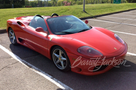 2001 FERRARI 360 SPIDER