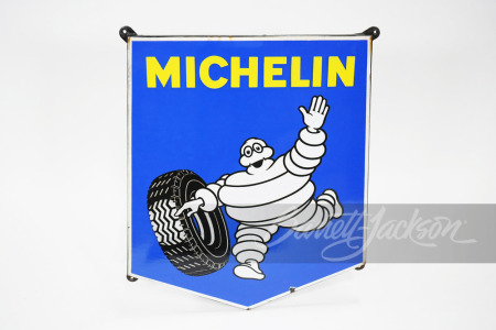 1950S MICHELIN TIRES PORCELAIN SIGN