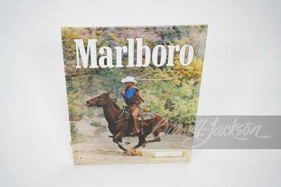 VINTAGE MARLBORO CIGARETTES EMBOSSED TIN SIGN