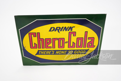 1930S CHERO-COLA EMBOSSED TIN SIGN