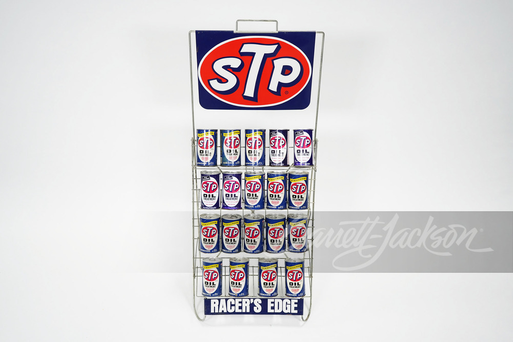 1960S STP GASOLINE/OIL TREATMENT DISPLAY RACK