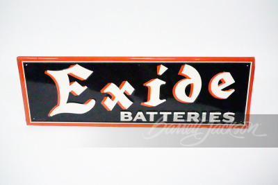 1948 EXIDE BATTERIES TIN SIGN