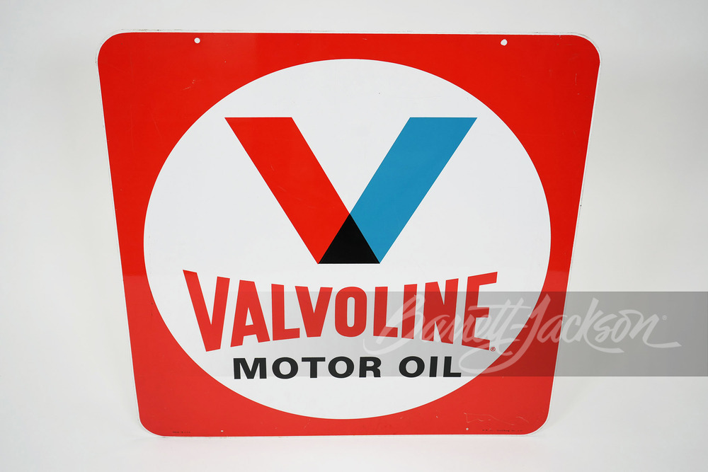 1971 VALVOLINE MOTOR OIL TIN SIGN