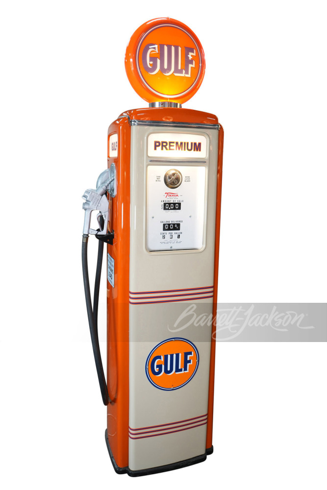 1949 GULF OIL TOKHEIM MODEL 39 GAS PUMP