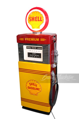 LATE 1950S-EARLY '60S WAYNE 505 SHELL OIL GAS PUMP