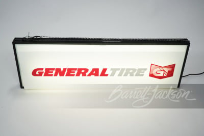 VINTAGE GENERAL TIRE LIGHT-UP SIGN