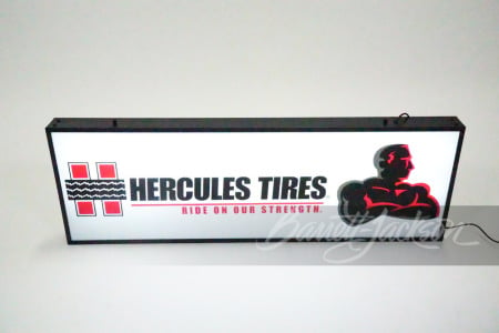 HERCULES TIRES LIGHT-UP SIGN