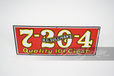 LATE 1920S-EARLY '30S SULLIVAN'S CIGAR PORCELAIN SIGN