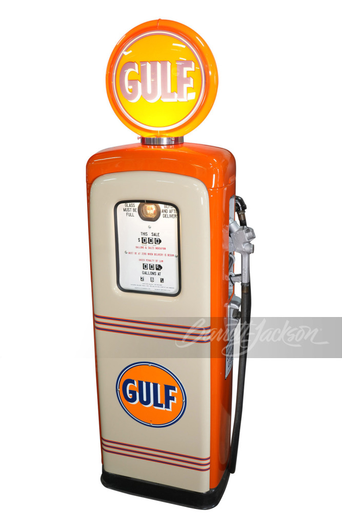 1948 GULF OIL M/S MODEL #80 GAS PUMP