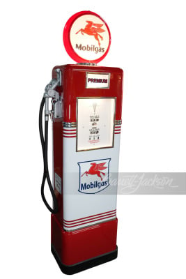 1948 MOBIL OIL BOWSER MODEL 585 GAS PUMP