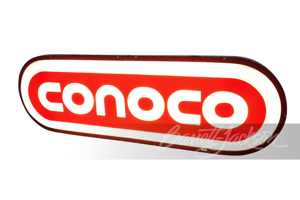 LARGE VINTAGE CONOCO LIGHT-UP SIGN