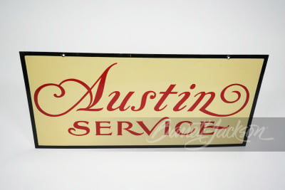 1930S AUSTIN SERVICE PORCELAIN SIGN - 2