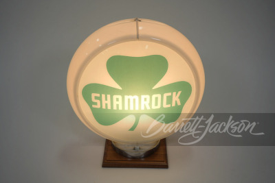 1950S SHAMROCK OIL GAS PUMP GLOBE - 2