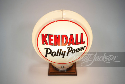 KENDALL OIL POLLY POWER GASOLINE GAS PUMP GLOBE - 2