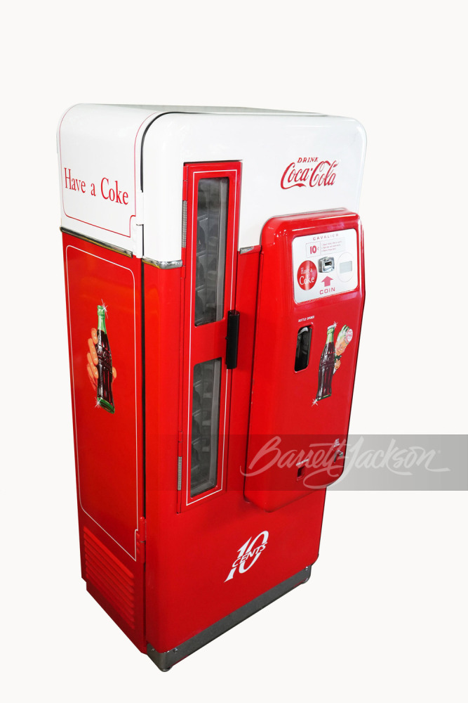 1950S COCA-COLA CAVALIER 72 COIN-OPERATED SODA MACHINE