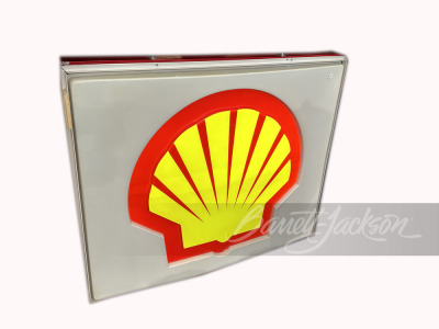 VINTAGE SHELL OIL LIGHT-UP SIGN