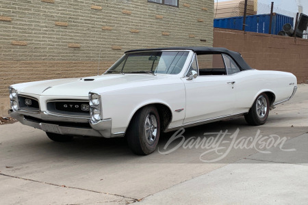 1966 PONTIAC GTO CONVERTIBLE