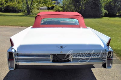 1963 CADILLAC SERIES 62 CONVERTIBLE - 10