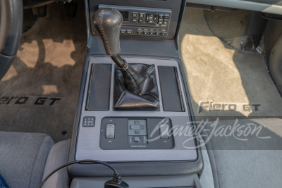 1986 PONTIAC FIERO GT - 8