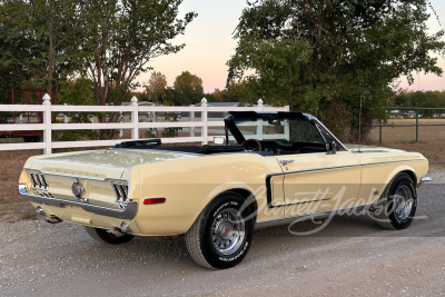 1968 FORD MUSTANG GT CONVERTIBLE - 2