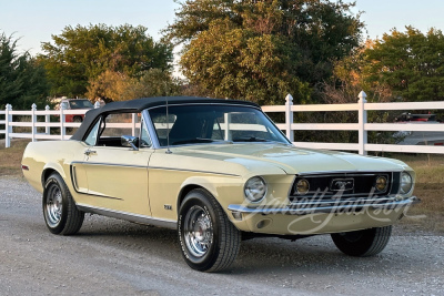 1968 FORD MUSTANG GT CONVERTIBLE - 6